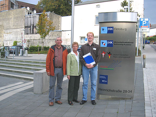 1. Oktober 2007 - Unser Auszubildener Prüfungsbester!