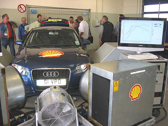 Deutschlandpremiere bei Shell: Audi R10 TDI